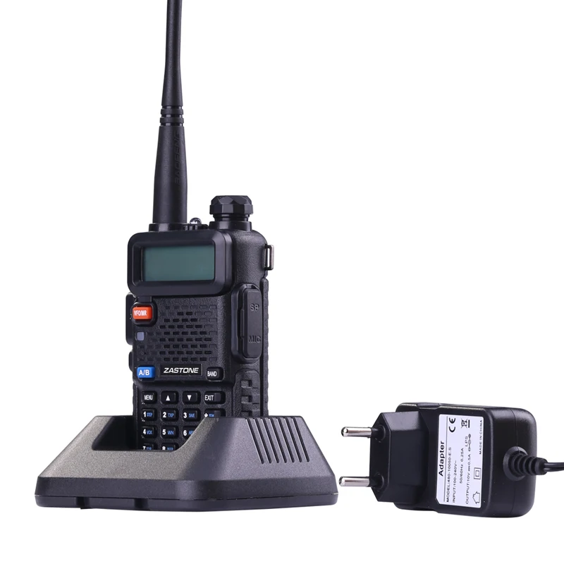Zastone V8 черный Портативный Радио Walkie Talkie Любительское радио двухстороннее VHF и UHF