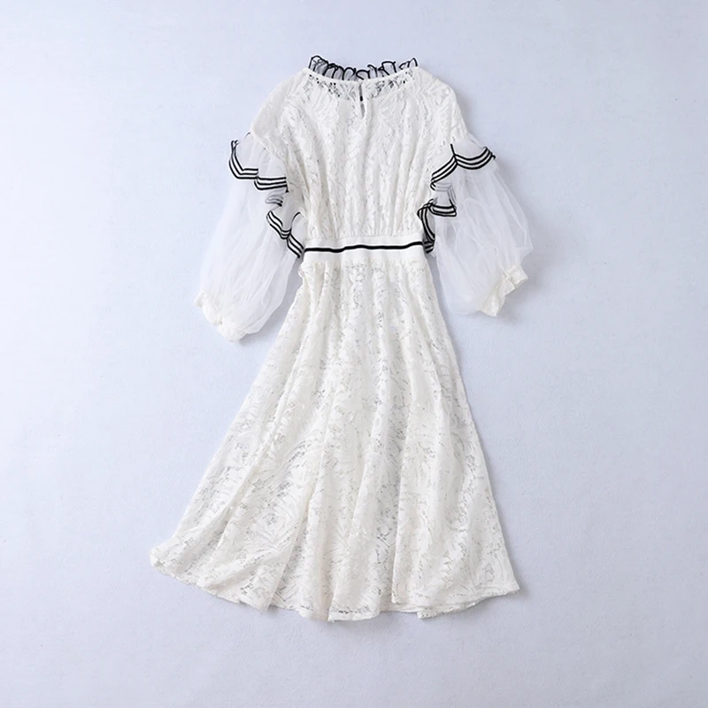 Высокое качество новейшая мода 2020 дизайнерское подиумное Платье женское