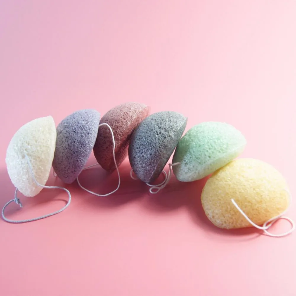 Натуральная губка для лица Глубокая Очистка слоеное мытье уход за лицом пудра