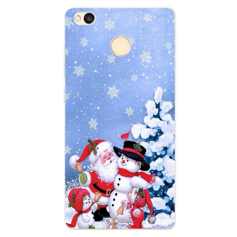 Fashion Case for Xiaomi Mi A1 Redmi Note 5 Cases Christmas Soft TPU Back Cover Coque Phone 4X 4A 5A 4 |
