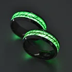 Новое оригинальное светящееся кольцо светится в темноте концертное ФЛУОРЕСЦЕНТНОЕ кольцо зеленый фон кольцо Властелин Анель Masculino Femme A0222