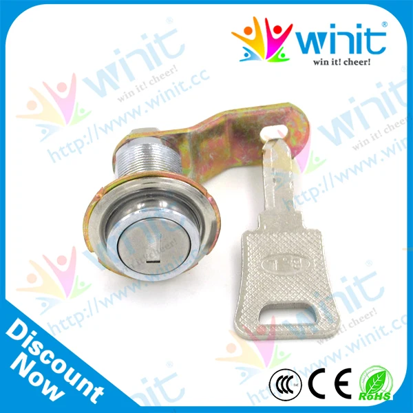 Лучшая цена Аркадный Игровой Автомат замок и ключ треугольный переключатель