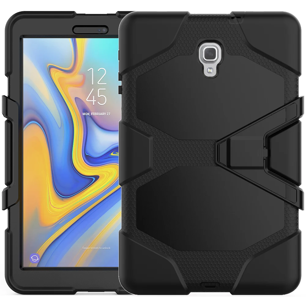 2 в 1 Гибридный чехол для Samsung Galaxy Tab A A2 10 5 дюйма 2018 SM T590 T595 T597 детский Силиконовый