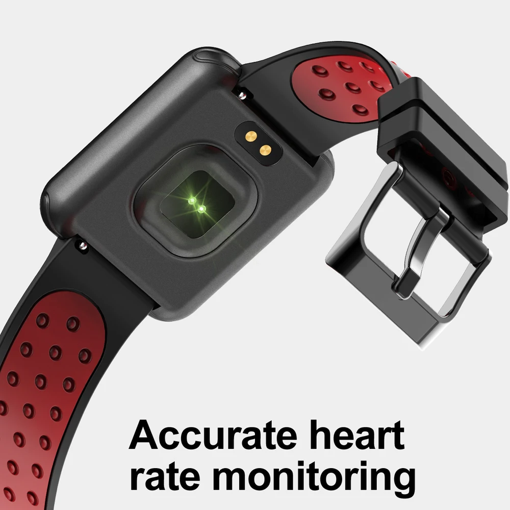 Q18 спортивные часы Фитнес трекер Smart Сердечного ритма крови Давление монитор