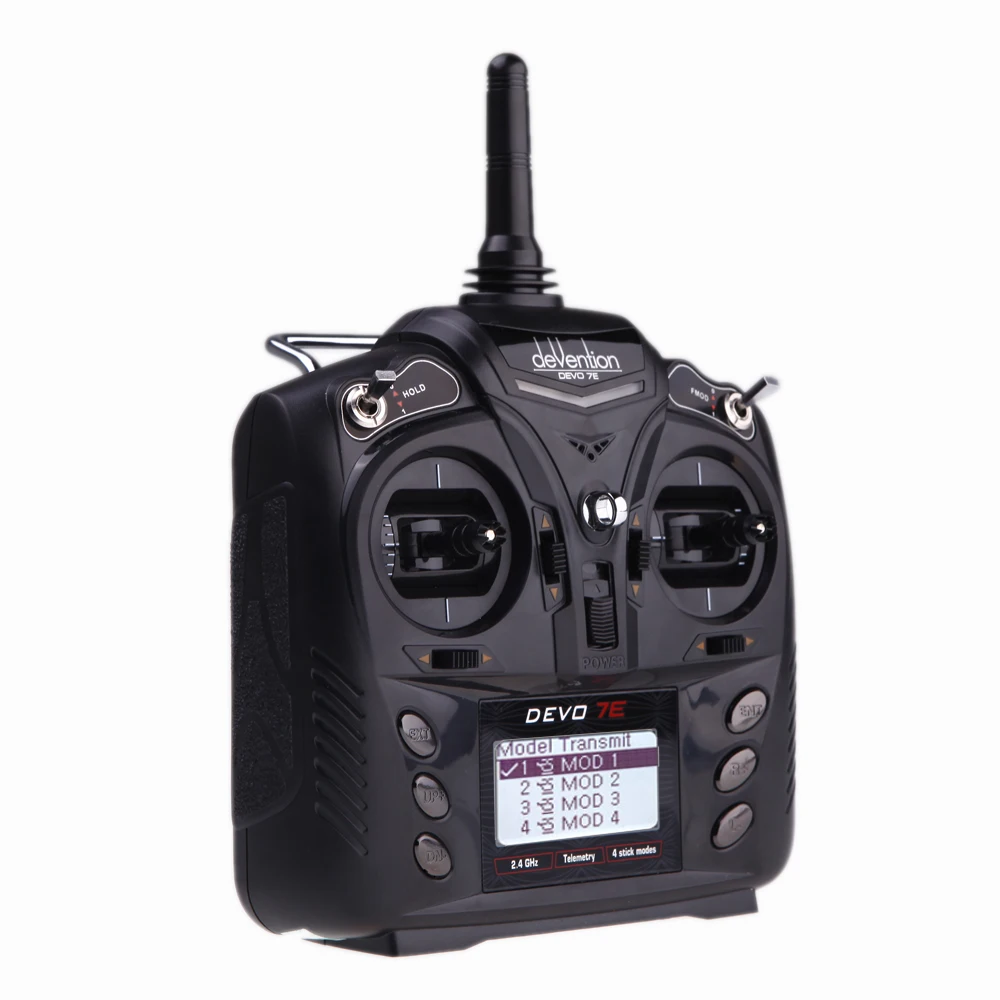 Радиоуправляемый передатчик Walkera DEVO 7E 2 4G 7CH DSSS для радиоуправляемого вертолета