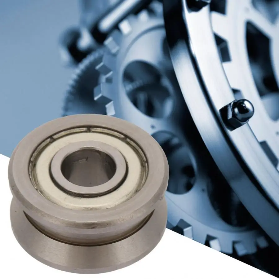 2 шт. стальной двойной роликовый паз линейные подшипники направляющие 10 мм