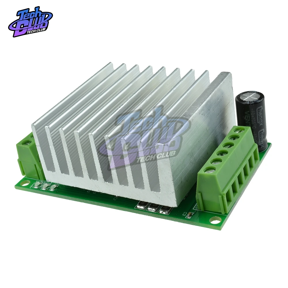 TB6600 DC 10V 45V 4.5A CNC одноосный Драйвер шагового двигателя платы контроллера 6N137