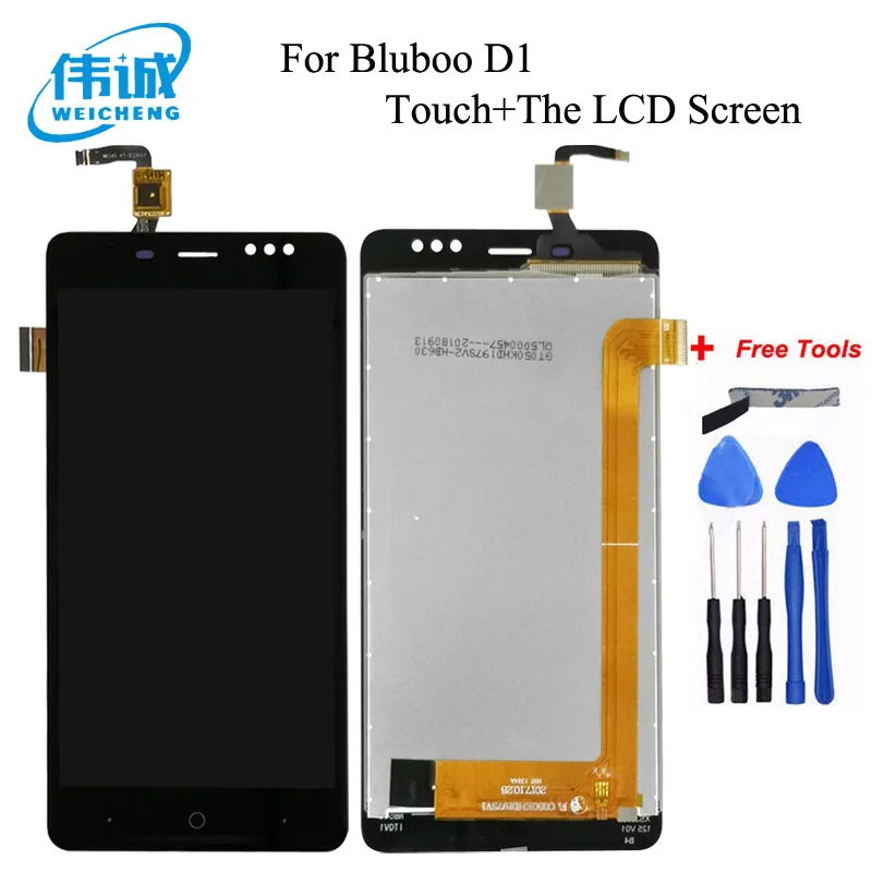 

WEICHENG For Bluboo D1 LCD Display +Touch Screen Digitizer Assembly Replacement for Bluboo D1 LCD+Free Tools