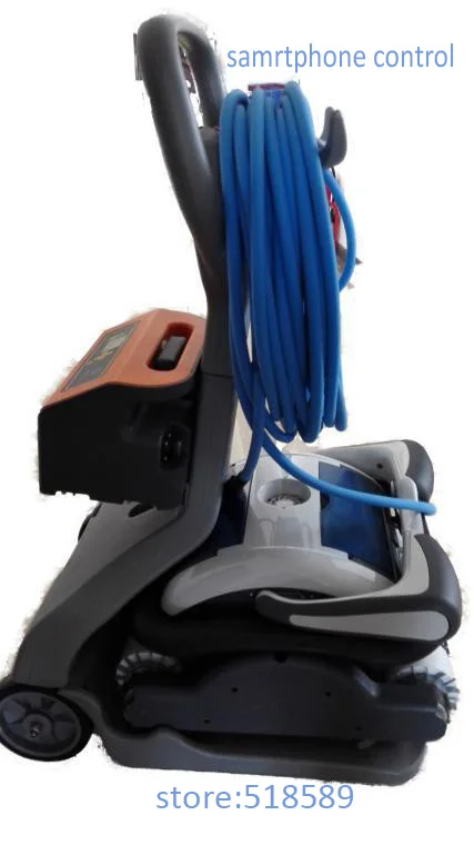 Робот-пылесос с кабелем 18 м управление смартфоном тележка для корзины