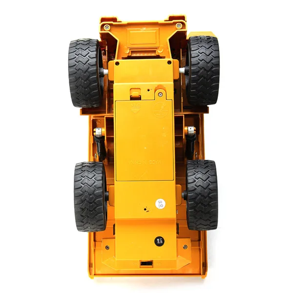 HuiNa Toys 1540 шестиканальный 6CH 1/12 40HMZ Радиоуправляемый металлический самосвал