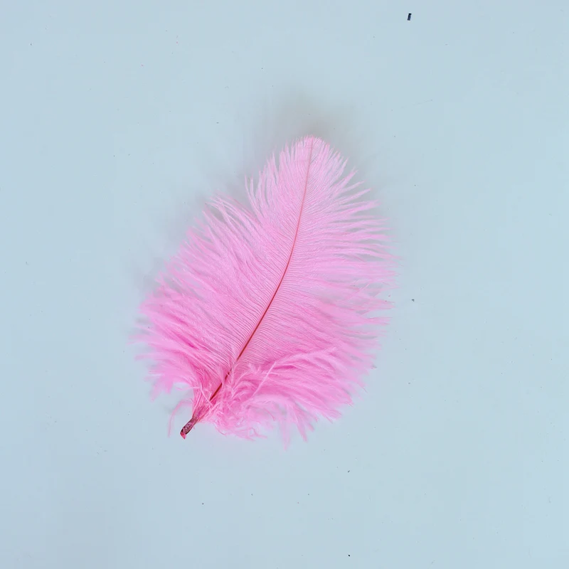 Pink Белый, розовый, серый, высокое качество, страусиные перья, аксессуары для фотосъемки, фон для фотосъемки, сделай сам, украшения для ювелирных изделий, мини-элементы - Цвет: Pink