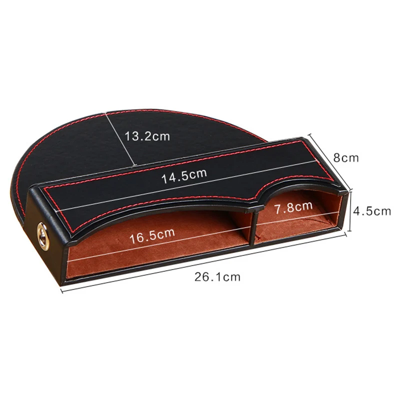 

1pc Auto Cars Car-styling Seat Gap Boxes Armrest Storage Box Organizer Universal Pocket For Stowing Tidying Interior Accessories