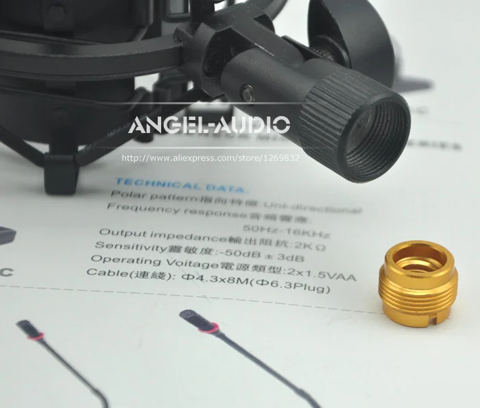 Metal Construction Spider Microphone Shockproof Shock Mount Stand Suspension Mic Holder For MXL 440 V87 V67i Tube V69M Mike | Электроника