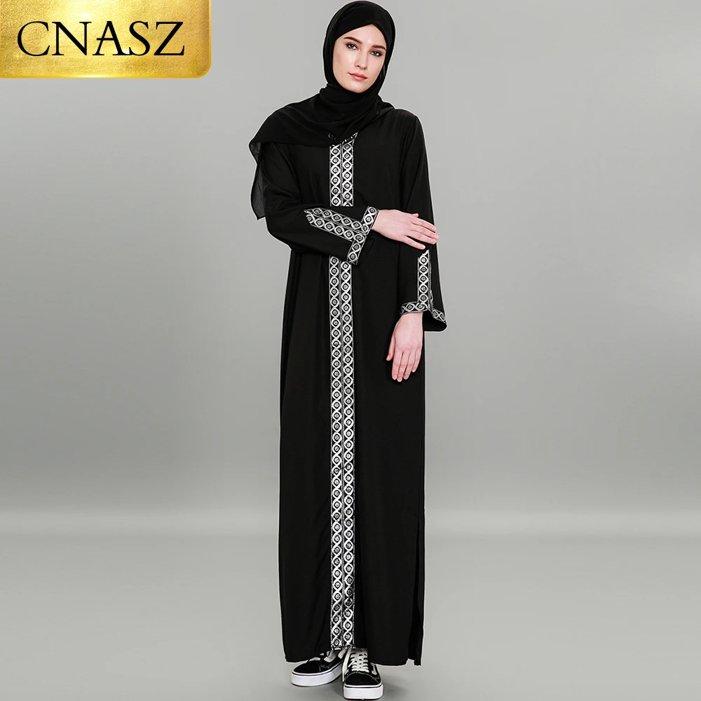 Abaya новый дизайн распродажа кардиган мусульманский хиджаб спереди закрытый с