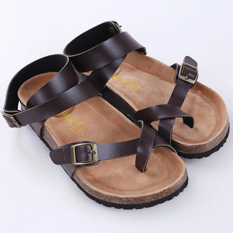 Женские сандалии гладиаторы на плоской подошве Zapatos Mujer Sandalias большие размеры 45