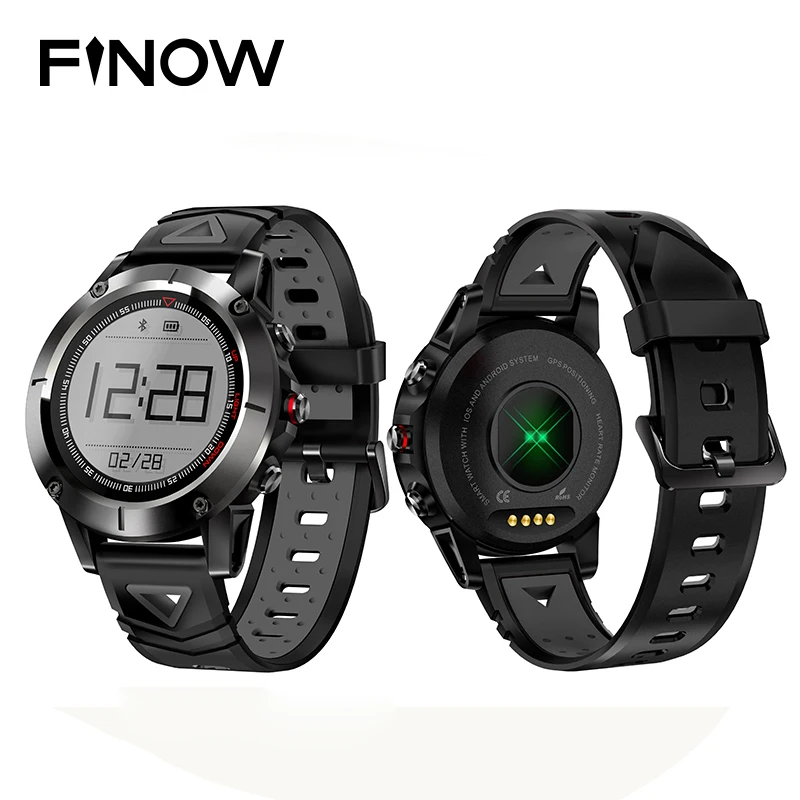 Finow G01 Водонепроницаемый IP68 Для мужчин спортивные SmartWatch Bluetooth мониторинга
