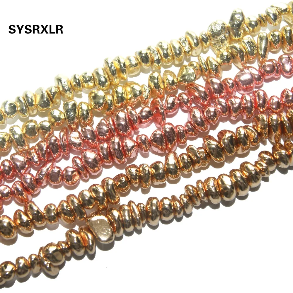 

Natural Stone 5-10 MM Hematite Irregular Gravel Stone Spacer Loose Beads For Jewelry Making Charm Diy Bracelet Necklace Material