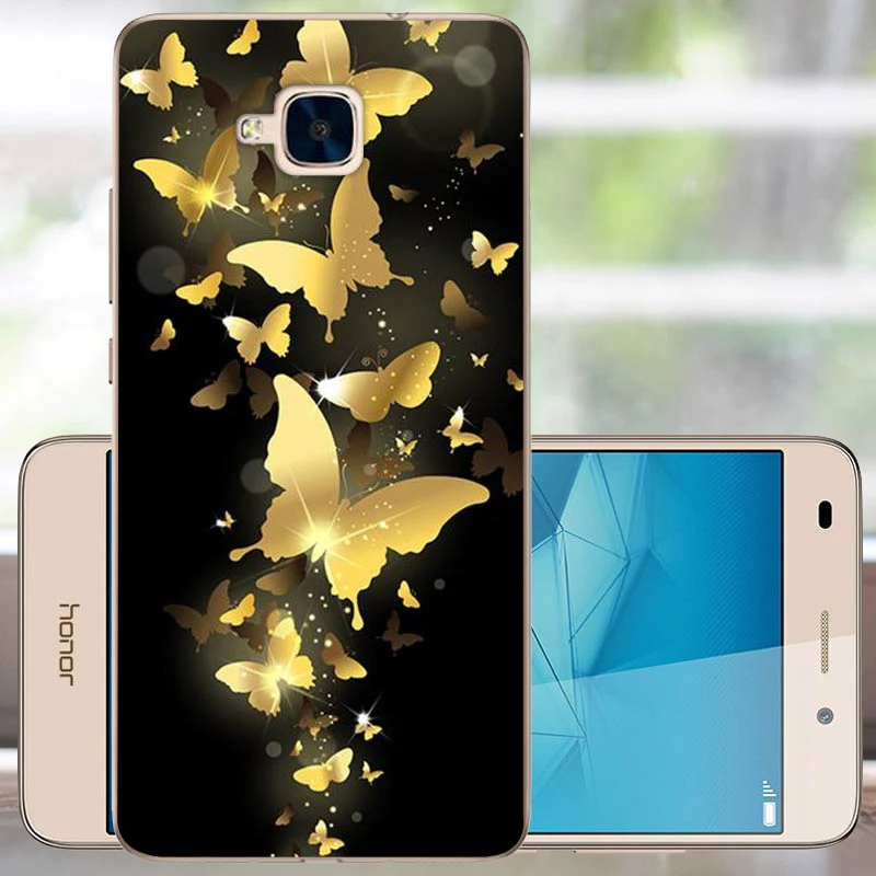 FANATU huawei Honor 5C Чехол без отпечатков пальцев Мягкая силиконовая задняя накладка из ТПУ чехол для телефона s Чехол huawei Honor 5 C 5C евро версия 5,2