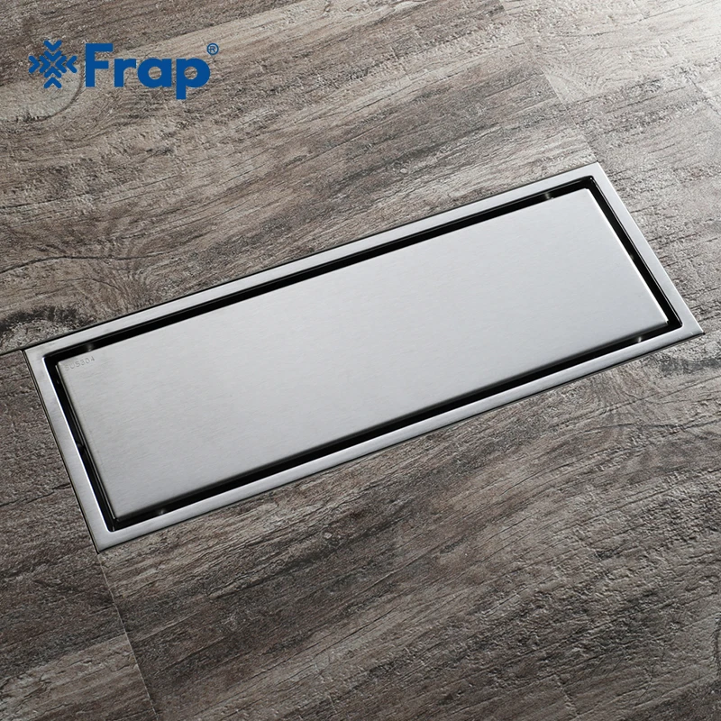 Прямоугольный Невидимый кухонный фильтр Frap 30*11 простой сливной для ванной и душа