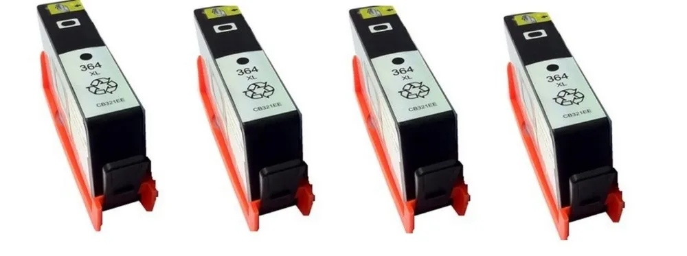 Чернильный картридж Hisaint New 4 Black для HP 364 364XL Photosmart 5510 5515 5520 5524 C6380|ink cartridge for hp|cartridge