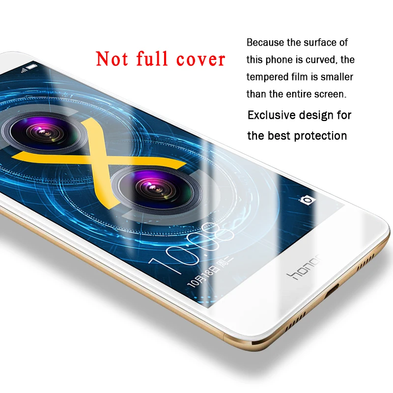 2 шт. закаленное стекло для huawei Honor 6c 6a 6 X C6 A6 X6 Защитная пленка для экрана 6cpro Защитное стекло для Honor 6x6 C Pro стекло