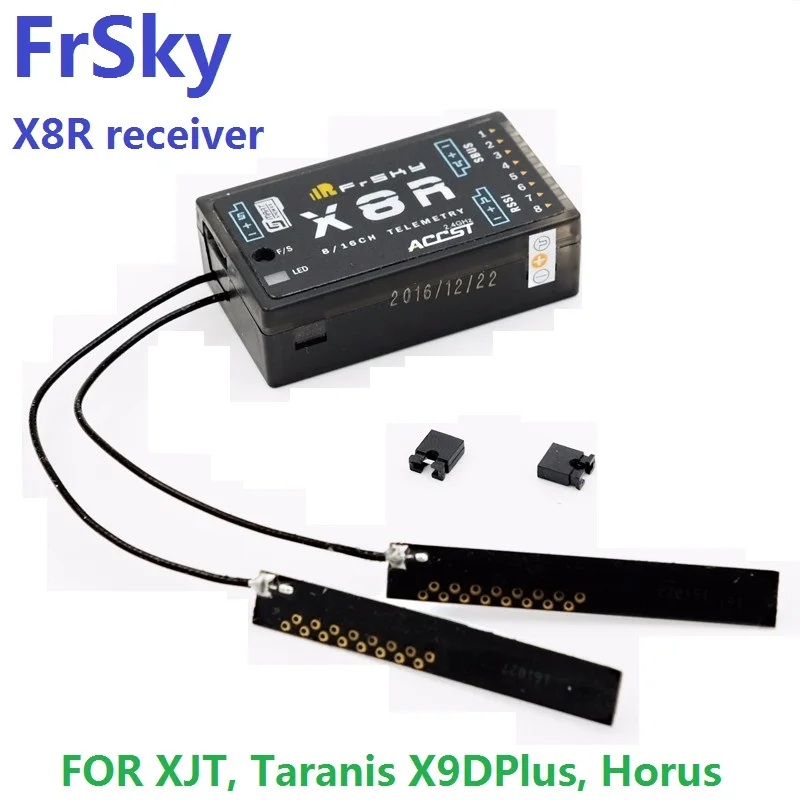 Бесплатная доставка FrSky 2 4G S.Port 8/16ch телеметрический приемник X8R для XJT Taranis X9DPlus Horus