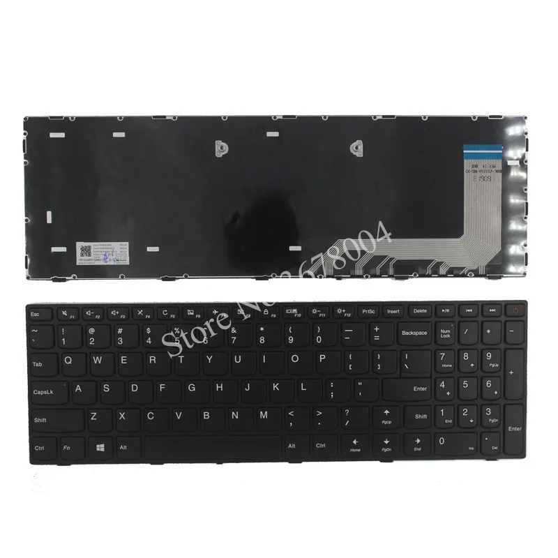 Новая клавиатура США для lenovo ideaPad 110 15ISK 15IKB Клавиатура ноутбука без подсветки с