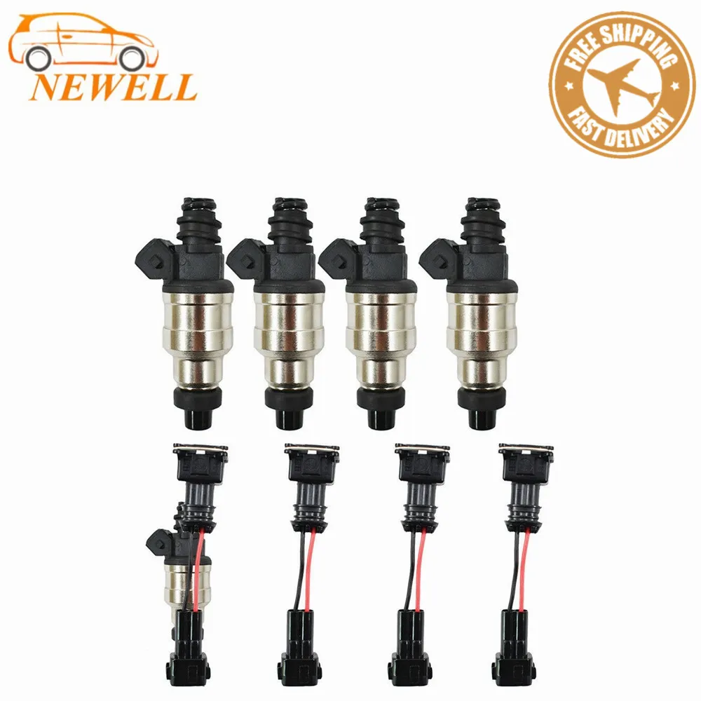 4x 550cc Топливная форсунка для Honda D16 D18 B16 B18 B20 F22 H22 H22A 42LB EV1