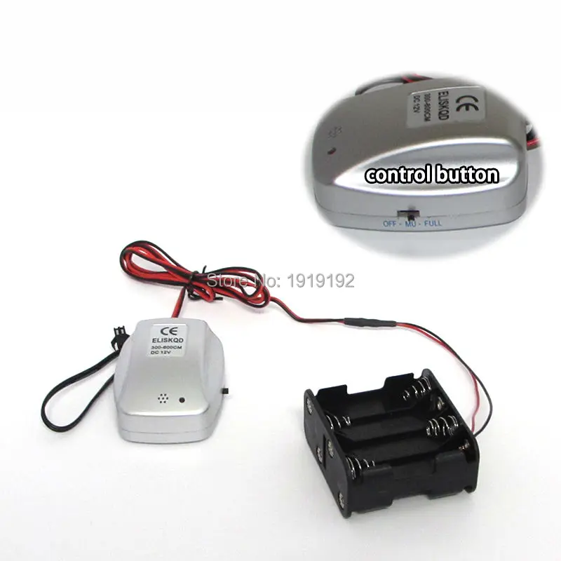 Новейшая модель DC12V звуковая активация Электролюминесцентный провод инвертор EL