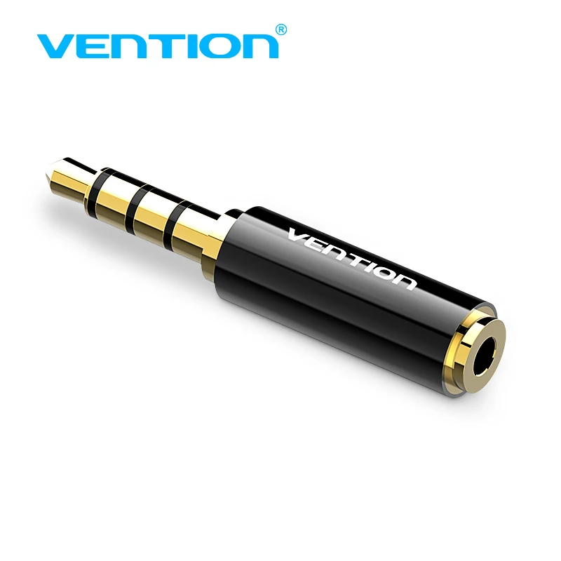 Vention 3 5 мм штекер 2 Женский аудио адаптер стереонаушники наушники микрофон AUX Jack