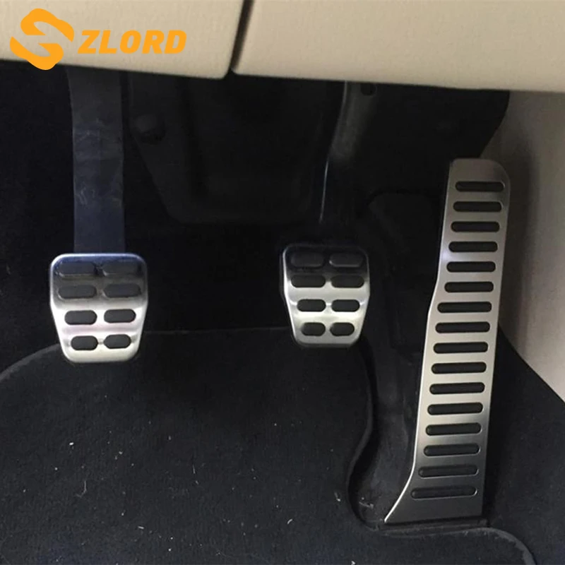 Педали из нержавеющей стали для Skoda Octavia A5 для Volkswagen VW Golf 6 Jetta MK5 Scirocco Tiguan