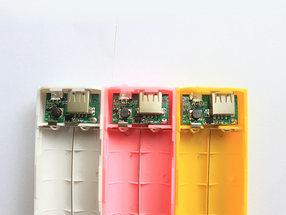 Портативный 5 в USB внешний аккумулятор Комплект 18650 зарядное устройство DIY коробка