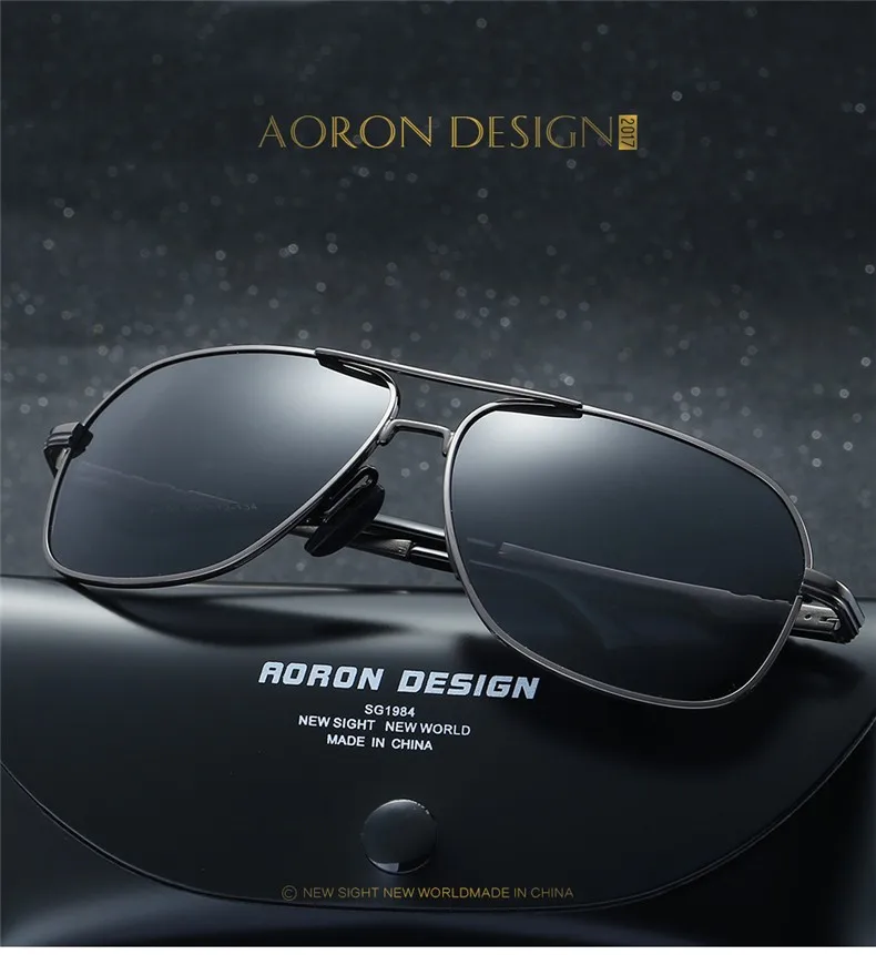 Дизайнерский бренд Polarizerd Sunglases Квадратные Зеркальные Солнцезащитные очки для мужчин, uv400, очки для Для мужчин gafas de sol polarizadas с коробкой