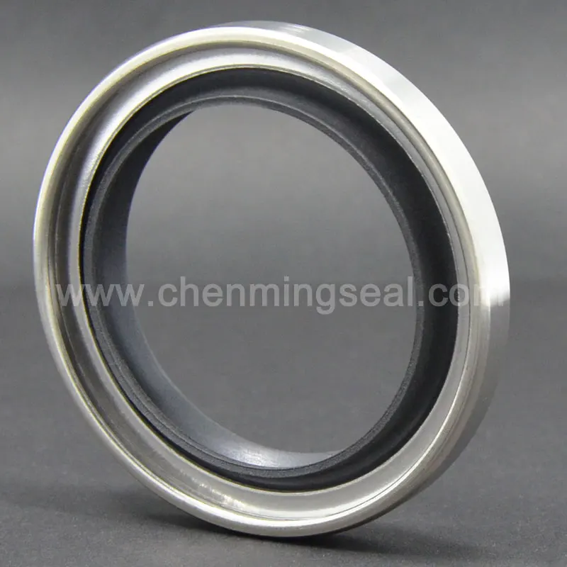 40*55*8 mm Separate Media Lip PTFE Oil Seals Rotary Shaft with Dual Stainless Steel Housing for Compressors Mixers | Автомобили и