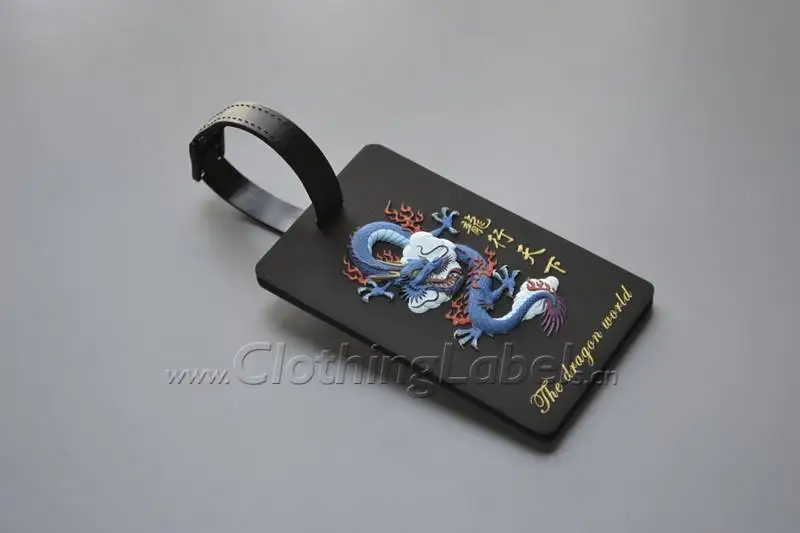 

Baggage tag, Custom cartoon rubber labels, Silicon labels, lower MOQ, high quality, 3D products