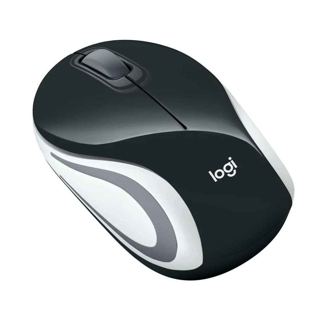 Logitech M187 симметричная оптический RF Беспроводной 1000 Точек на дюйм 51 9 г черный |