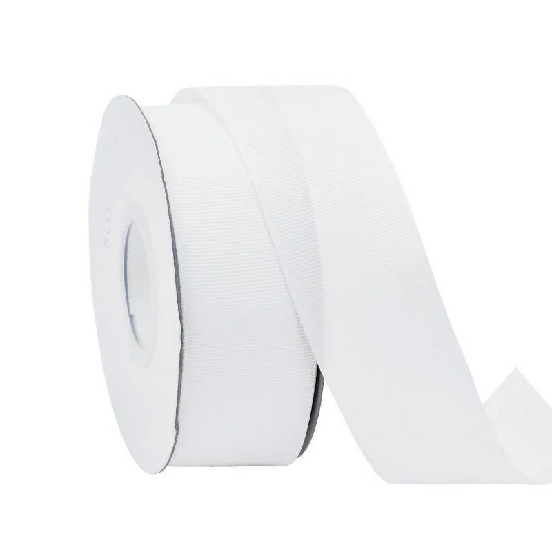 029 Hyfsy 10076 3 '75mm чистый ibbon 10 ярдов DIY ручной работы, материалы для упаковки подарков повязка на голову из тесьмы Двусторонняя плотная цветные - Цвет: 029