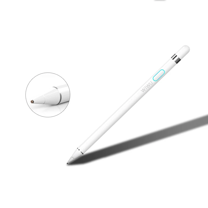 WIWU high precision Stylus pen for Apple iPhone iPad Rechargeable stylus compatible Android IOS equipment Pencil Capacitive | Компьютеры и
