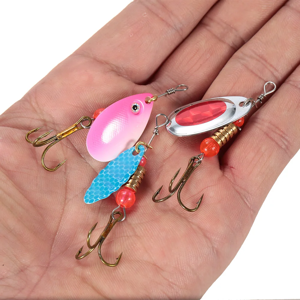 30 шт Разноцветные рыболовные приманки блесны Металл Приманка комплект artificias