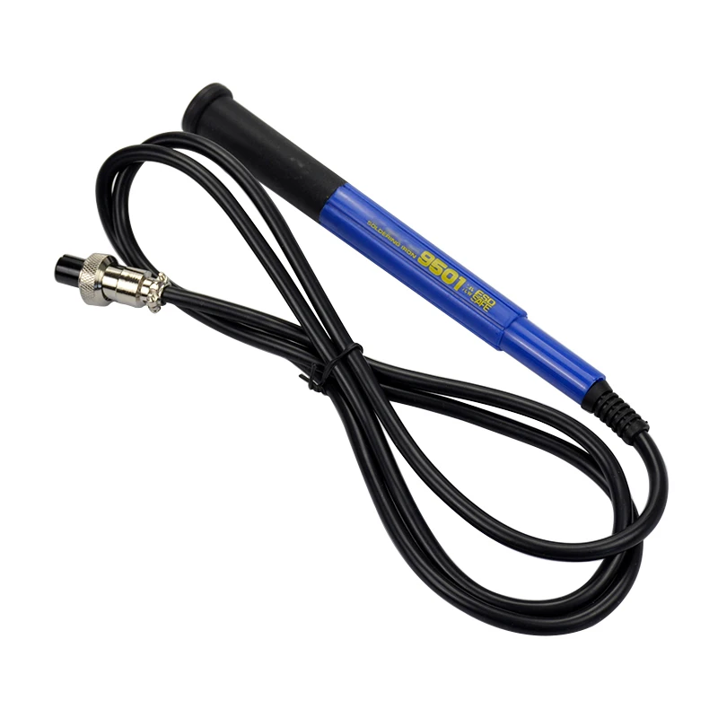 YIMAKER Модифицированная FX-9501 ручка для T12 Oled цифровой дисплей паяльная станция силиконовая линия ручка DIY