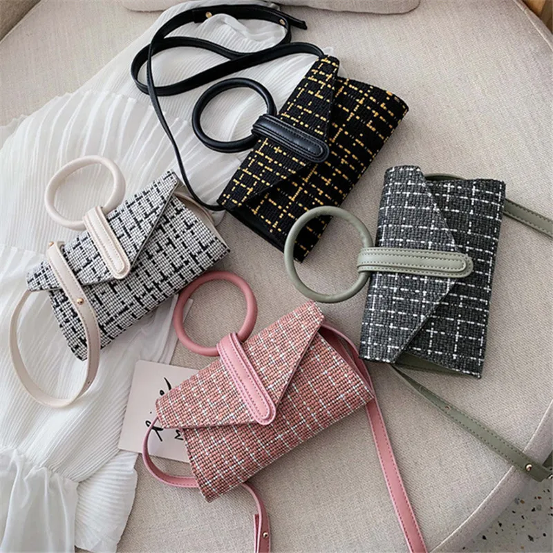 Женские сумки с круглым ремешком роскошные дамские сумочки 2019 дизайнерские