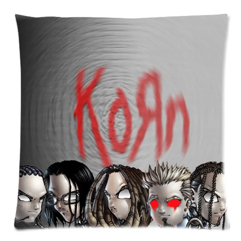 Из хлопка и льна группа Korn подушки уникального дизайна крышка декоративная