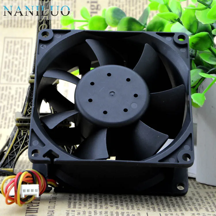 NANILUO Вентилятор охлаждения 90 мм CHD9212EB-AH(E) 9038 9238 90 мм 9 см 12 В 1.30A сильный вентилятор ШИМ сервер осевой охлаждающий вентилятор