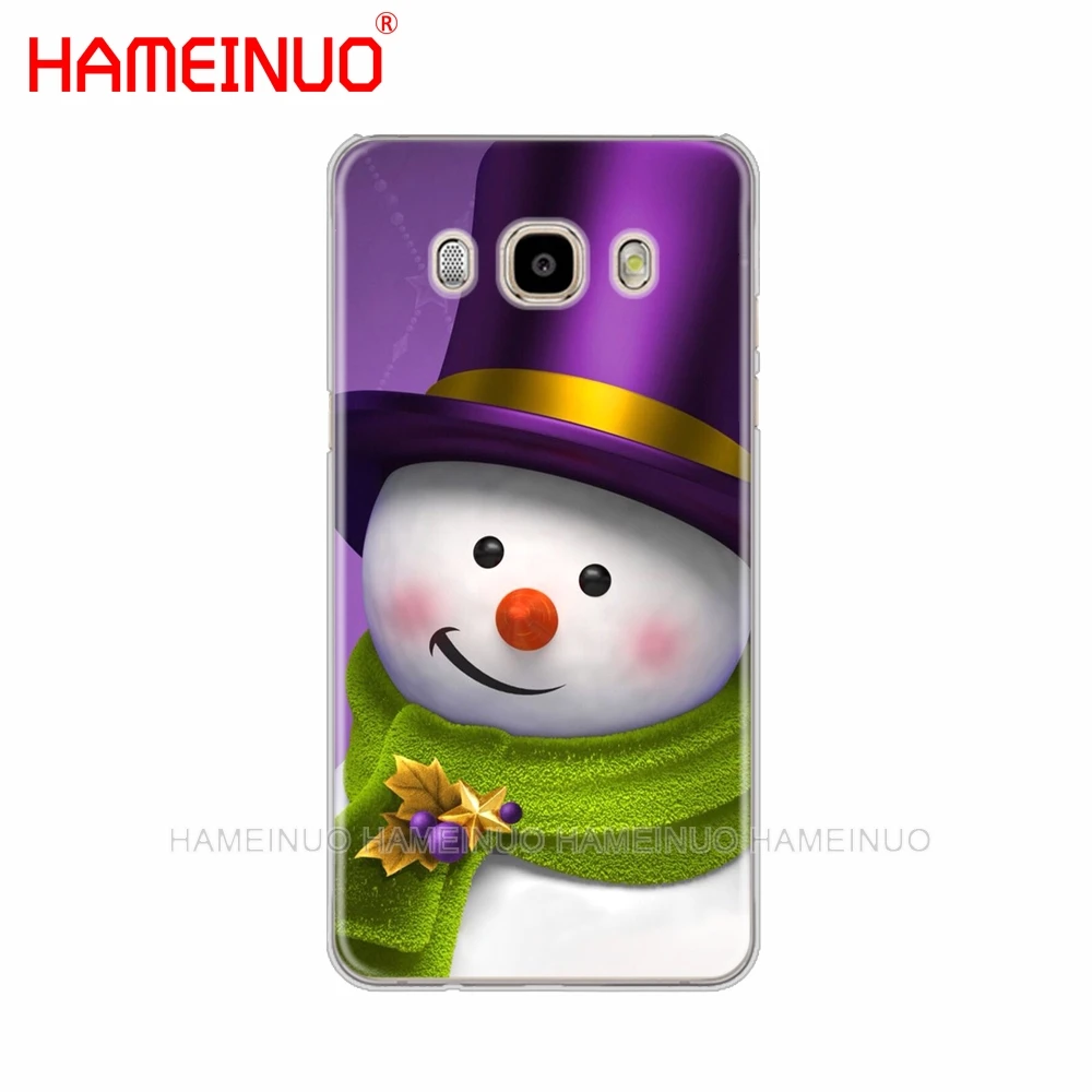 43213 HAMEINUO Рождественский милый снеговик Снежинка чехол для телефона для samsung Galaxy J1 J2 J3 J5 J7 MINI ACE prime - Цвет: 43213