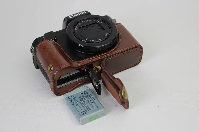 Новый чехол для видеокамеры из искусственной кожи Canon G5X цифровая камера