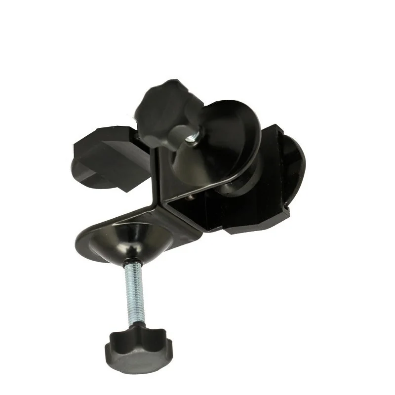 Двойной зажим с U образным зажимом для студийсветильник камеры|light stand|photo studioclamp for