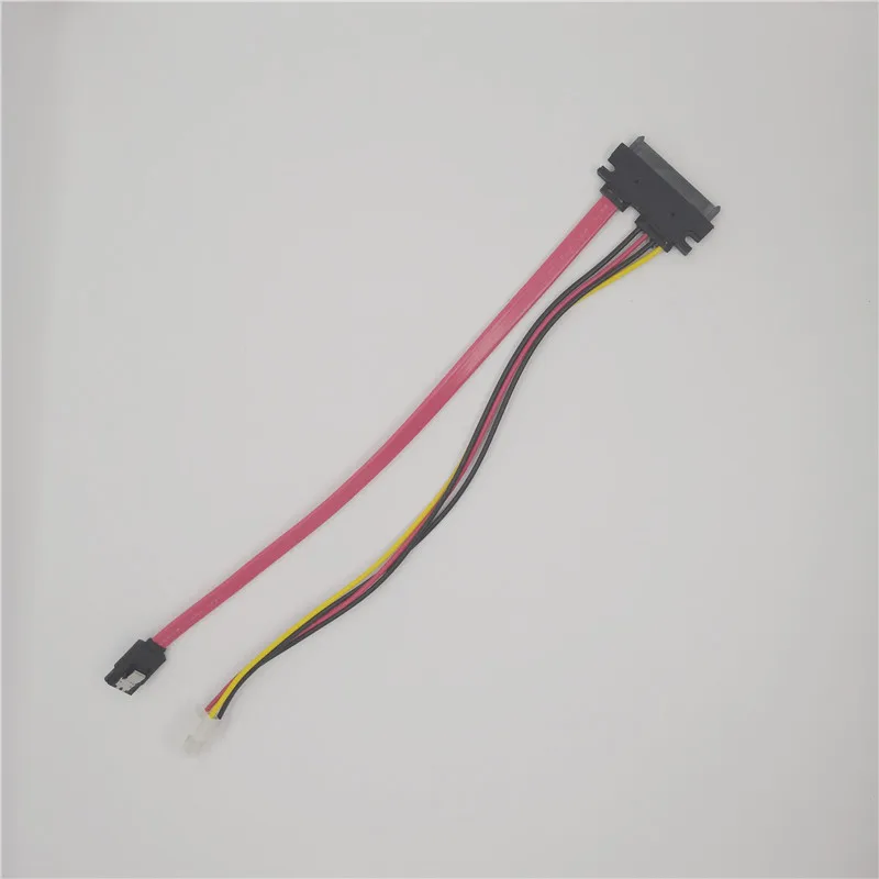 Кабель удлинитель 30 см SATA 22Pin 7 + 15 В eSATA и 12 4PIN кабель для конверсии интерфейса