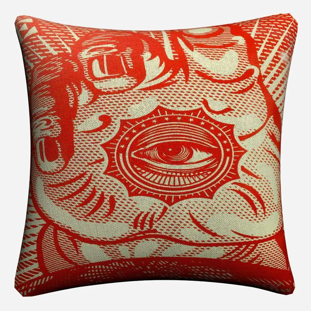 Shepard Fairey Классическая Цитата декоративная хлопковая льняная наволочка 45x45 см для дивана стул декоративные домашние наволочки Almofada - Цвет: 4