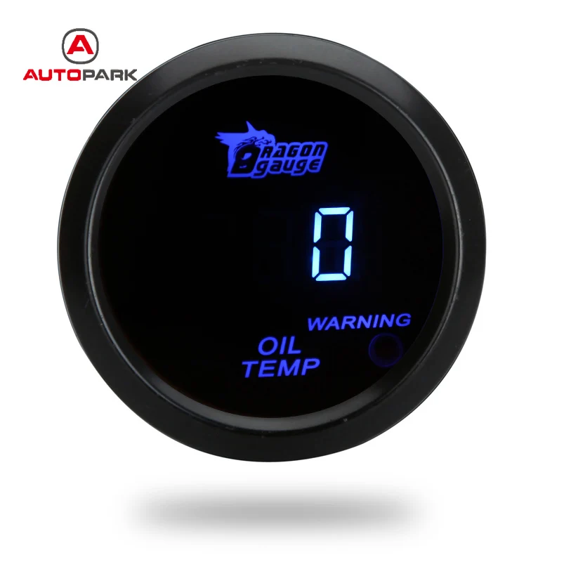 Цифровой измеритель температуры масла 52 мм 2 дюйма ЖК дисплей 40 150 градусов