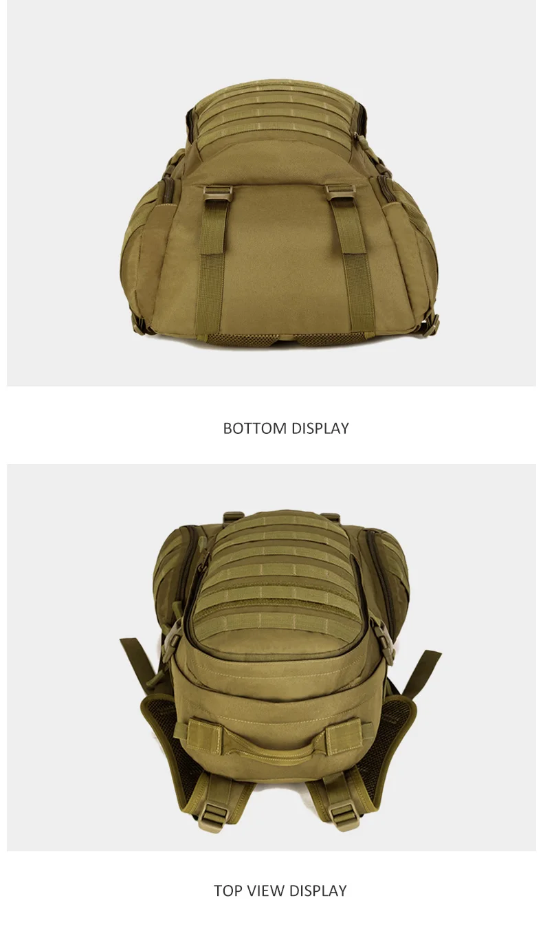 35L тактический военный рюкзак, походный штурмовой Molle, спортивные сумки для альпинизма, пешего туризма, треккинга, камуфляжная охотничья сумка XA369WD